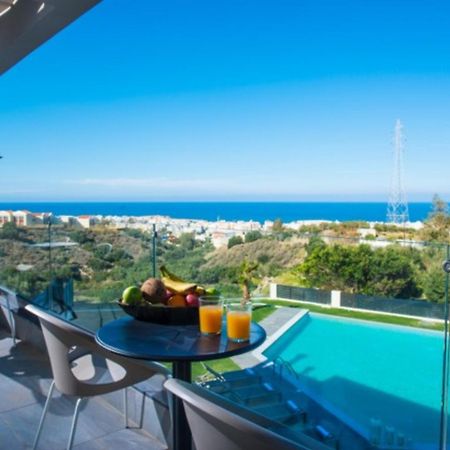 Orama Luxury Villa 4 Bedrooms With Private Pool Limenas Chersonisou Exterior foto