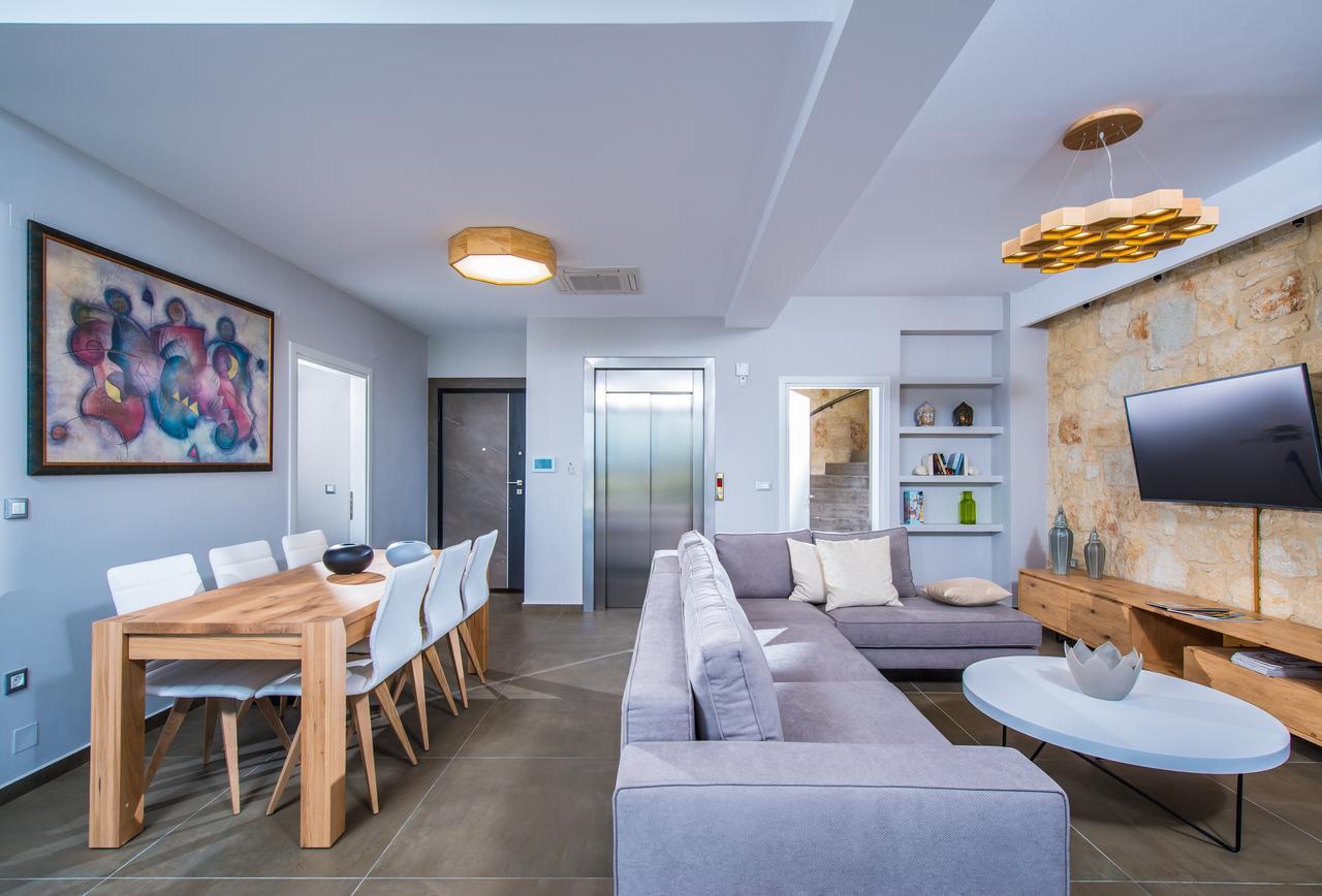 Orama Luxury Villa 4 Bedrooms With Private Pool Limenas Chersonisou Exterior foto