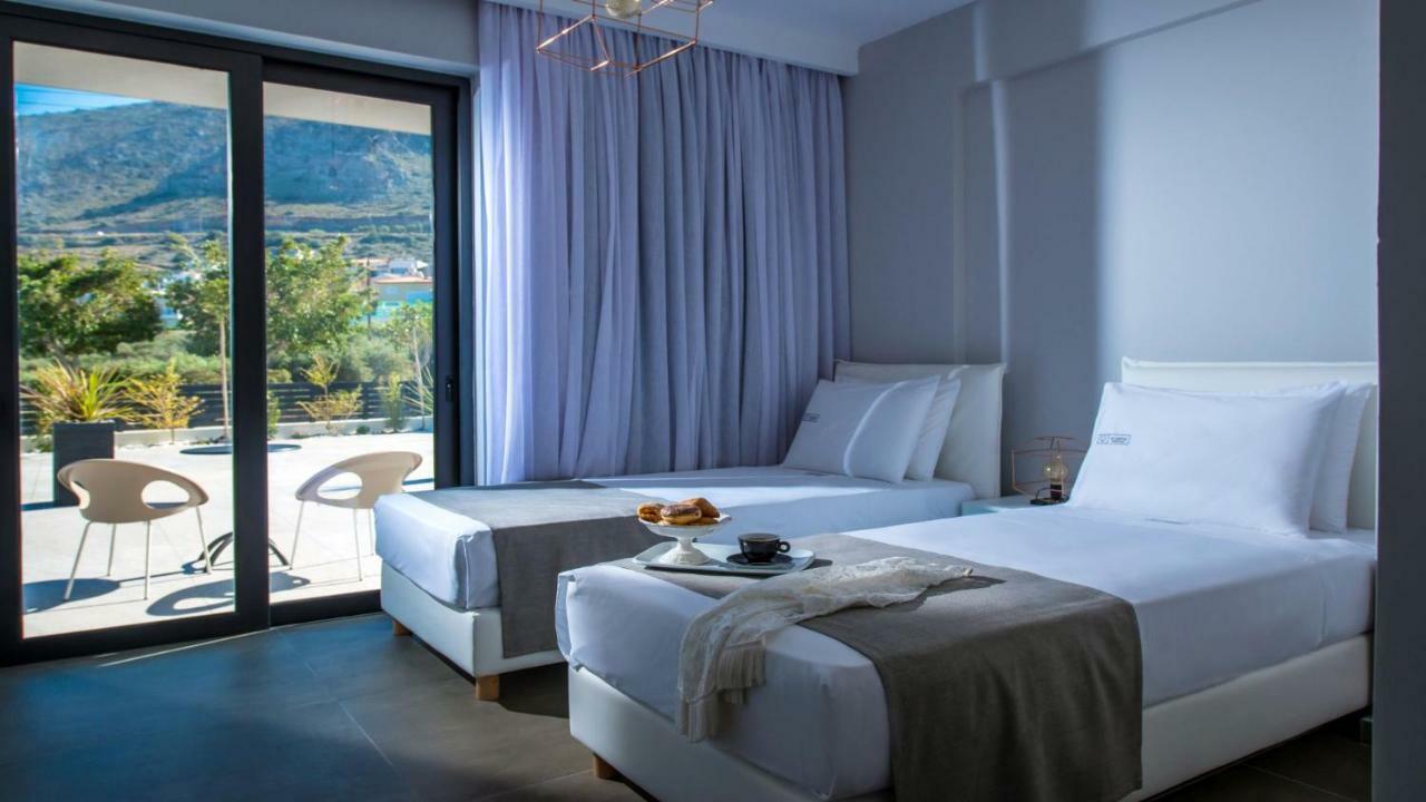 Orama Luxury Villa 4 Bedrooms With Private Pool Limenas Chersonisou Exterior foto